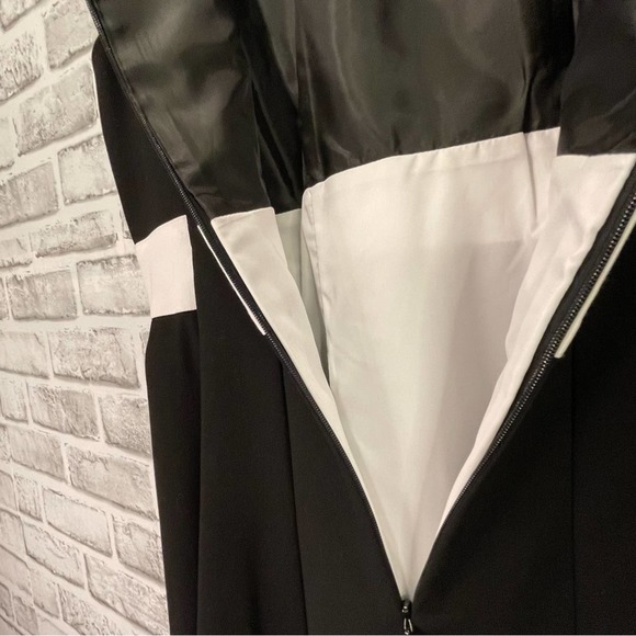 Calvin Klein Mod Fit & Flare Sleeveless Dress Size 12P - Picture 9 of 12